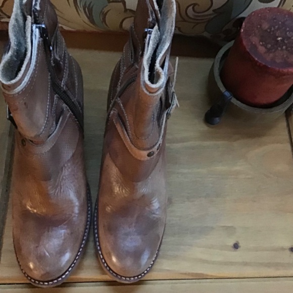 BedStu Mid Calf Tall Ankle Boots Size 8 1/2 - Picture 12 of 12